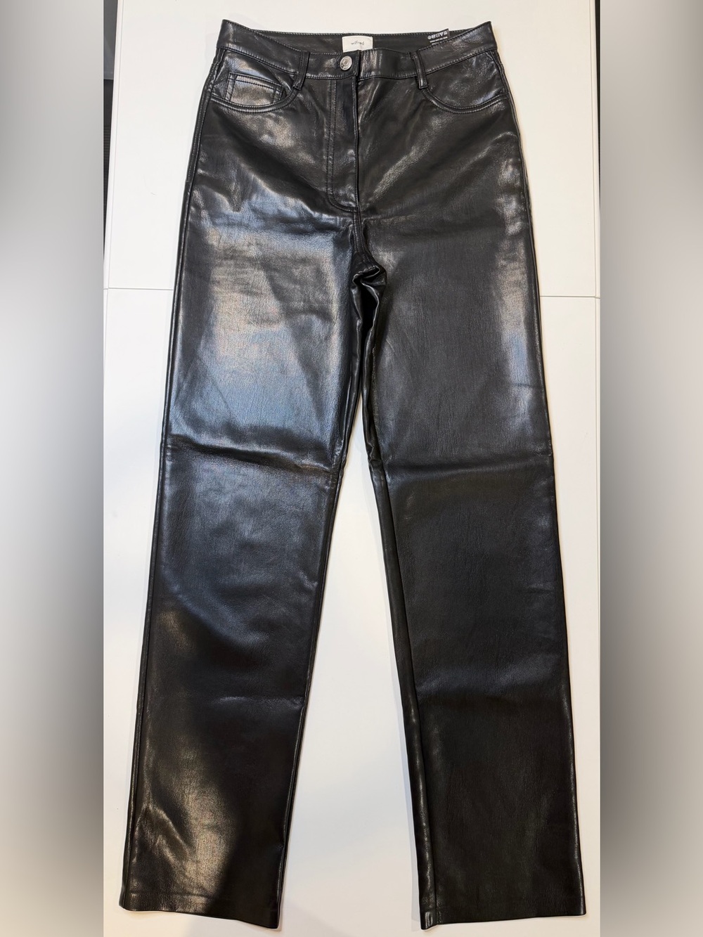 Wilfred Aritzia Melina Vegan Leather Pants Size 6